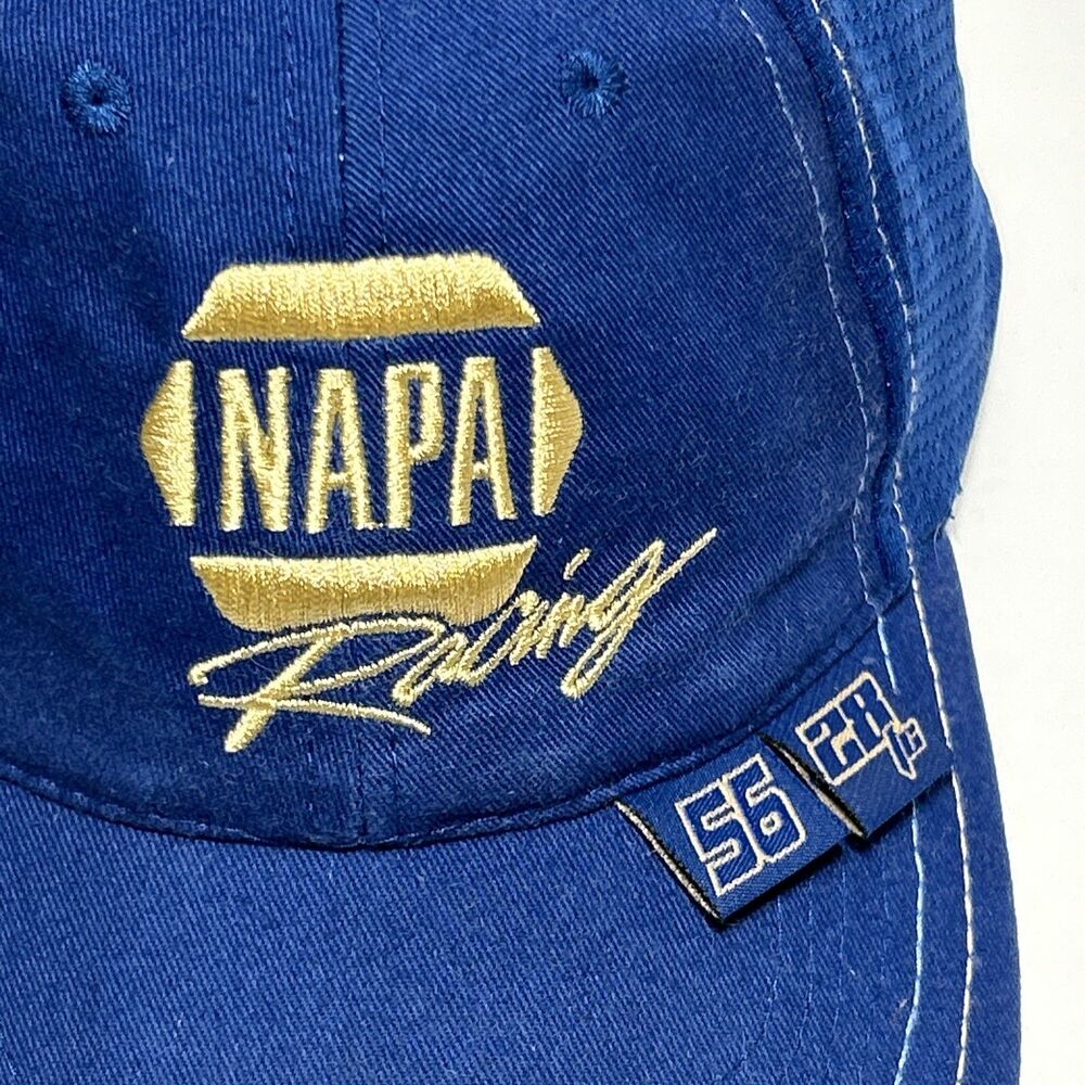 Napa Racing Men's Hat Adjustable Ball Cap Baseball Blue 56 28 - Picture 4 of 10